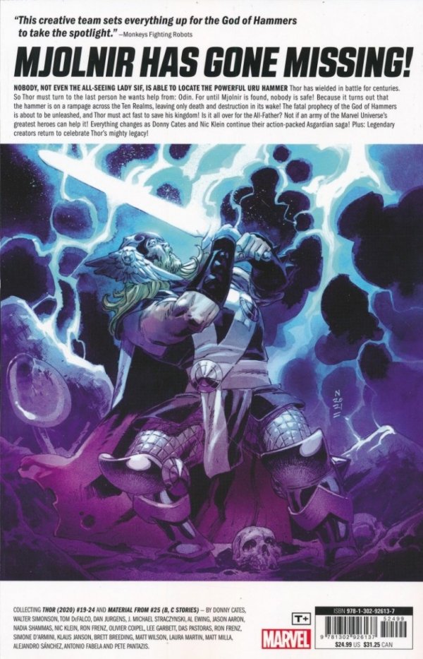 THOR VOL 04 GOD OF HAMMERS TP [9781302926137] **promocja TOMY**