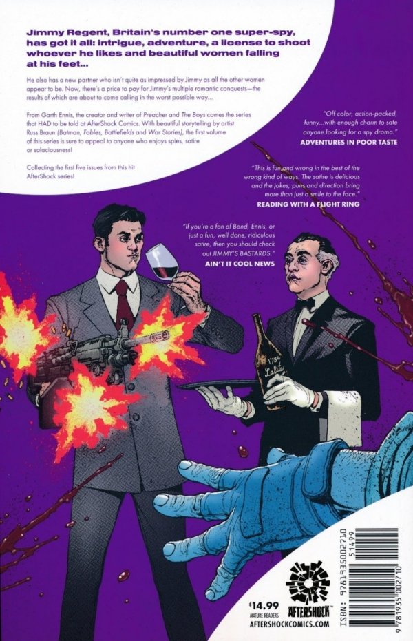 JIMMYS BASTARDS VOL 01 TRIGGER WARNING TP [9781935002710] **promocja TOMY**