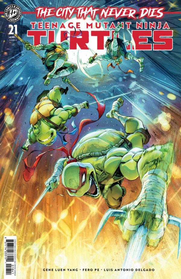 TEENAGE MUTANT NINJA TURTLES #21 VARIANT D COELLO [82771403315102141]