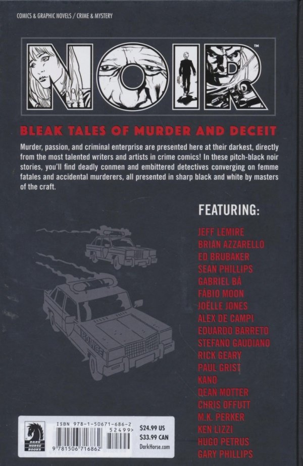 NOIR A COLLECTION OF CRIME COMICS HC [9781506716862]