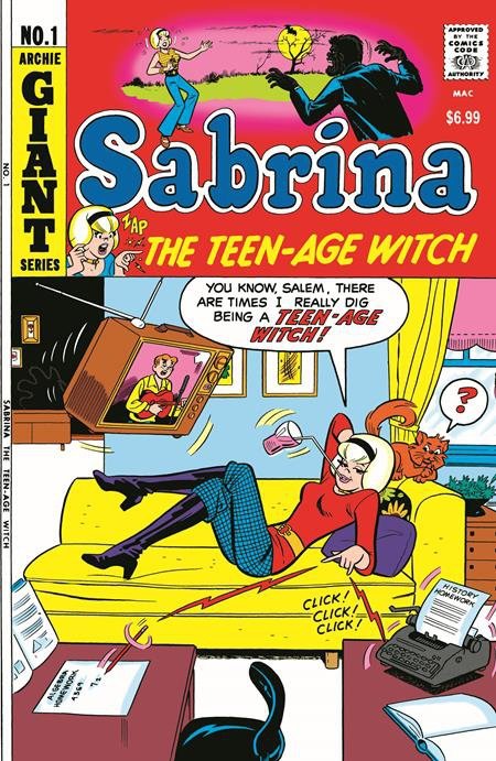 ARCHIE FACSIMILE #7 SABRINA THE TEENAGE WITCH #1 CVR A DAN DECARLO AND RUDY LAPICK [76281633888200711]
