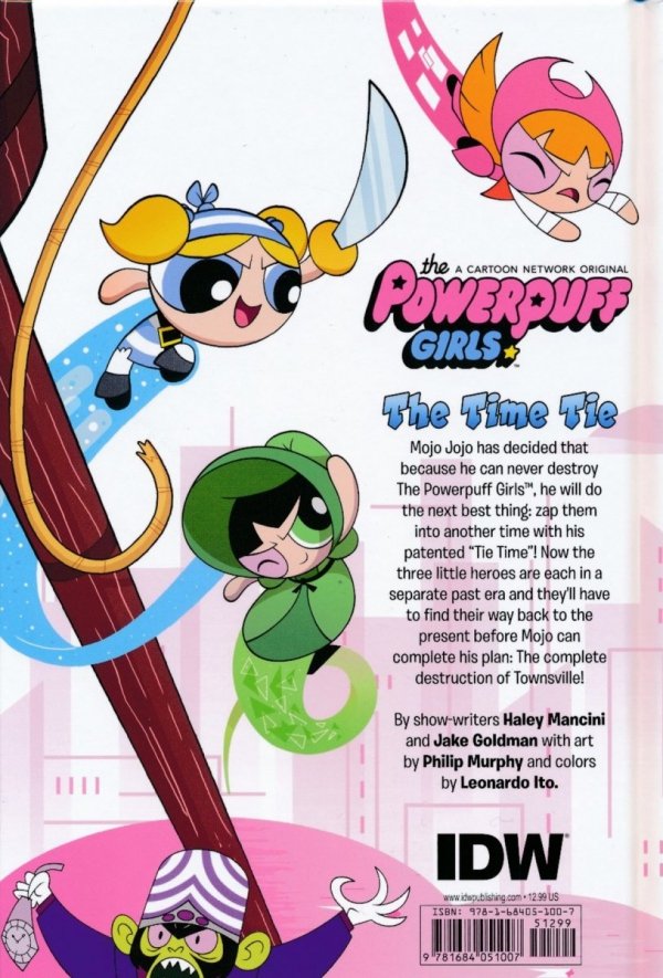 POWERPUFF GIRLS THE TIME TIE HC [9781684051007]