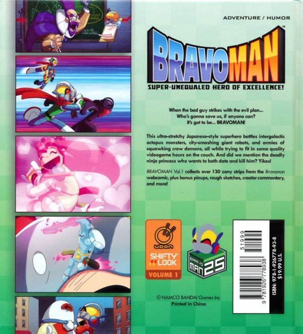 BRAVOMAN VOL 01 HC [9781926778938] **promocja TOMY**