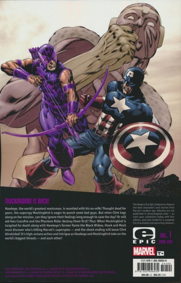 HAWKEYE MODERN ERA EPIC COLLECTION THE REUNION TP [9781302956530]