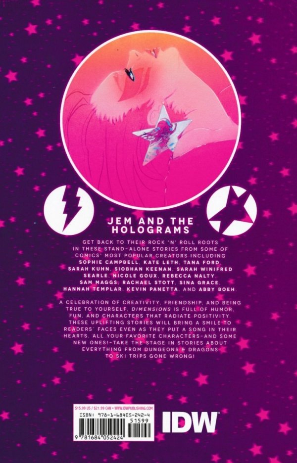 JEM AND THE HOLOGRAMS DIMENSIONS TP [9781684052424]