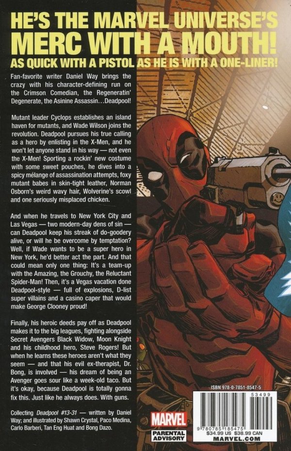 DEADPOOL THE COMPLETE COLLECTION BY DANIEL WAY VOL 02 TP [9780785185475]