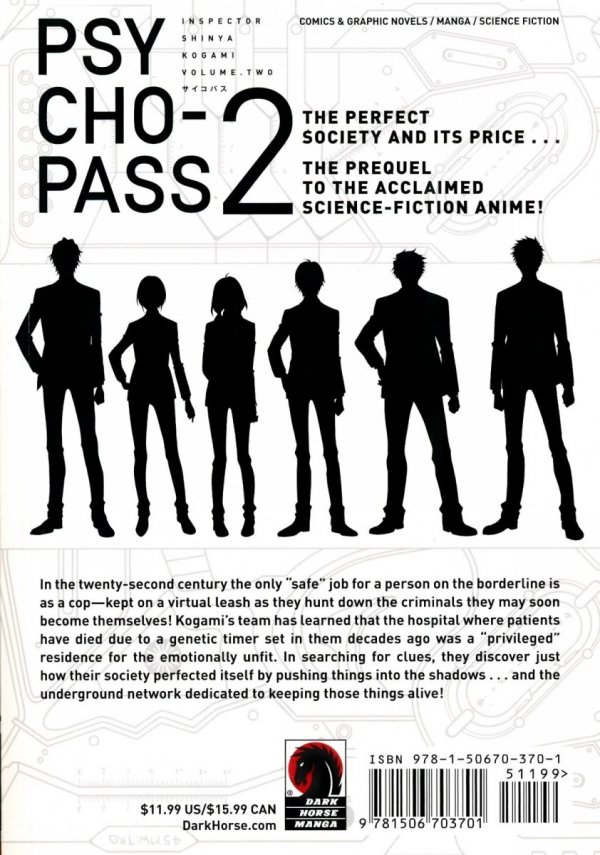 PSYCHO-PASS INSPECTOR SHINYA KOGAMI VOL 02 TP [9781506703701]