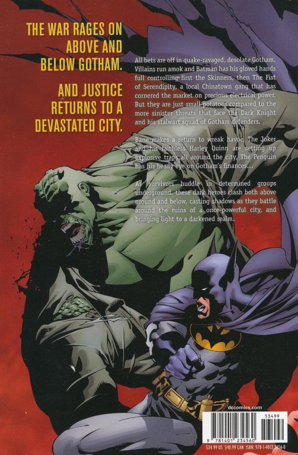 BATMAN NO MANS LAND VOL 03 TP [9781401234560]