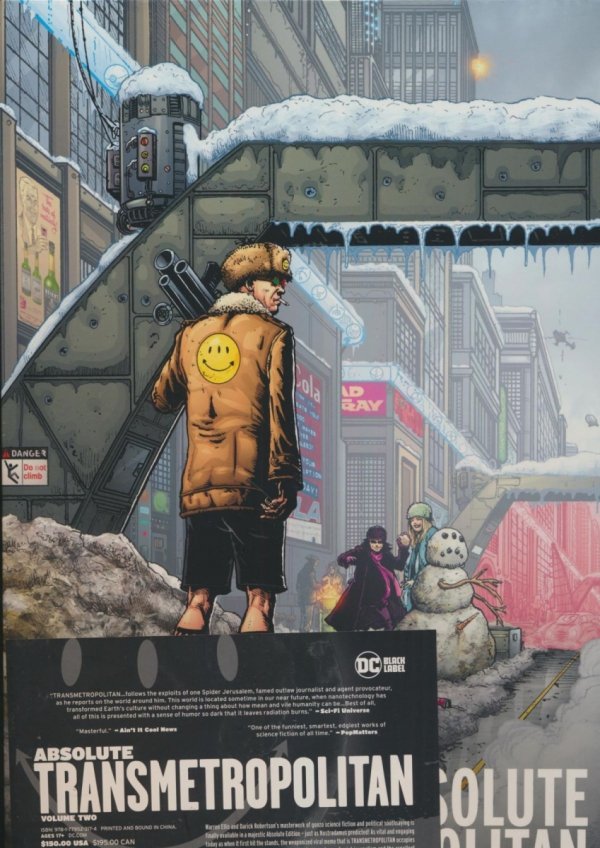 ABSOLUTE TRANSMETROPOLITAN VOL 02 HC [9781779523174] **promocja TOMY**