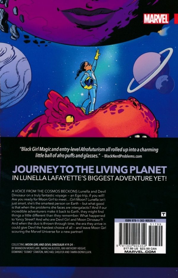 MOON GIRL AND DEVIL DINOSAUR VOL 04 GIRL-MOON TP [9781302905354] **promocja TOMY**