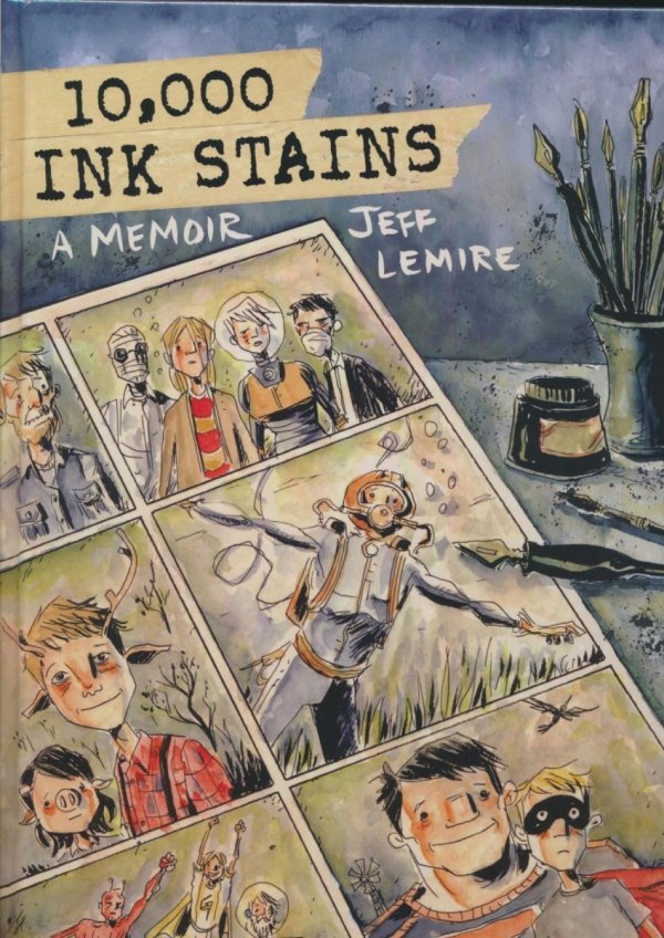 10000 INK STAINS A MEMOIR HC [9781506744834]