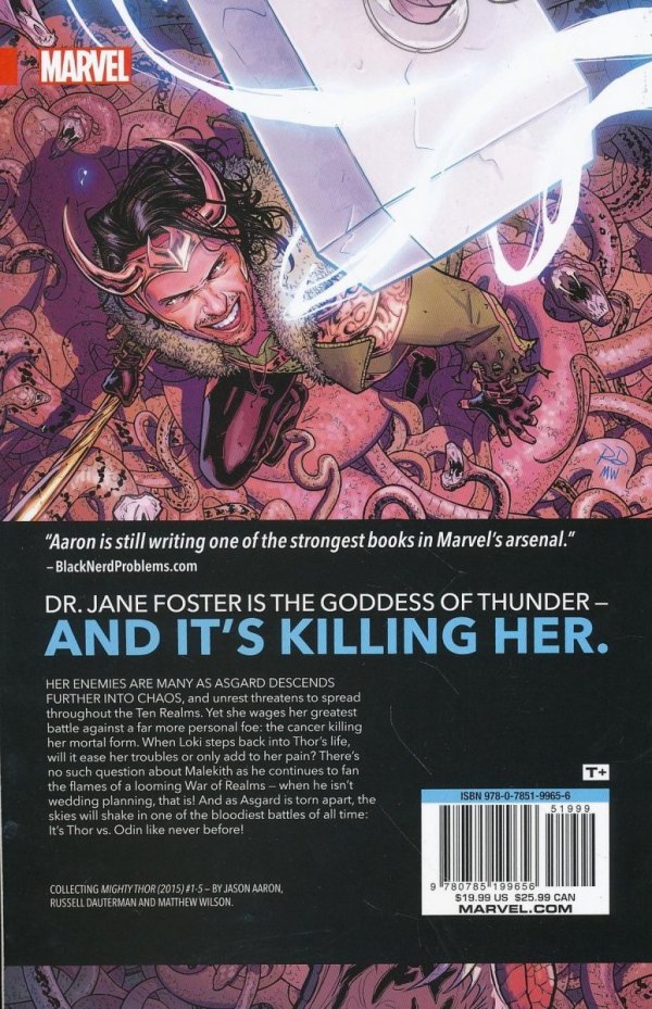 MIGHTY THOR VOL 01 THUNDER IN HER VEINS TP [9780785199656] **promocja TOMY**