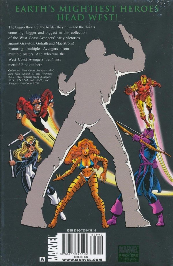 AVENGERS WEST COAST AVENGERS ASSEMBLE HC [STANDARD] [9780785143215] **promocja TOMY**