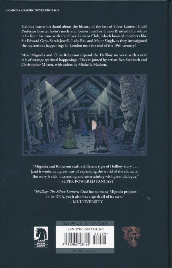 HELLBOY THE SILVER LANTERN CLUB HC [9781506728162]