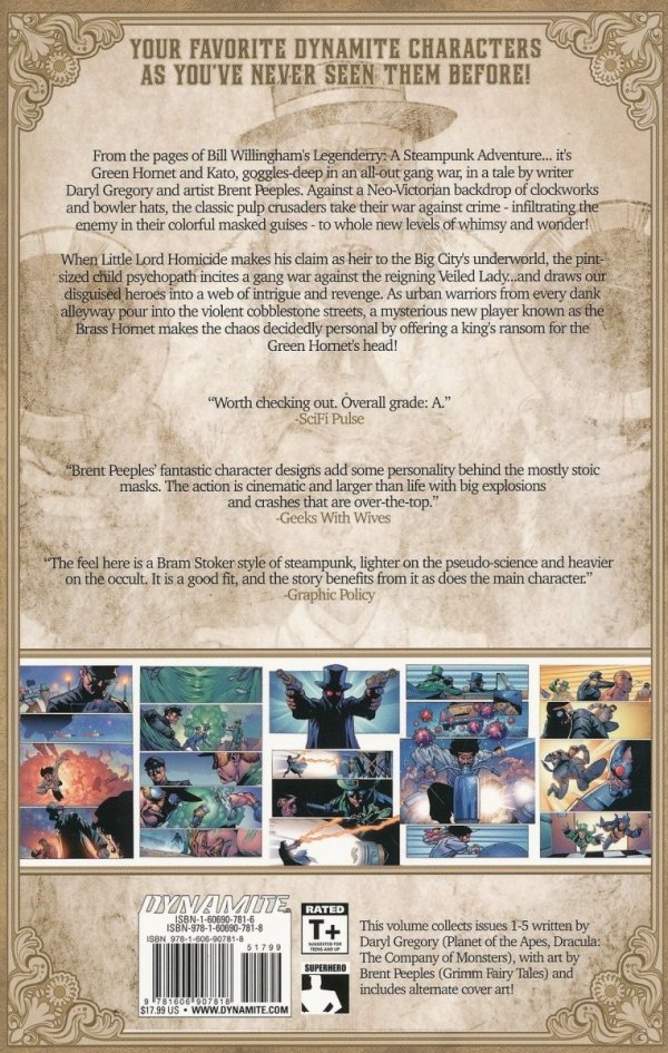 LEGENDERRY GREEN HORNET TP [9781606907818] **promocja TOMY**