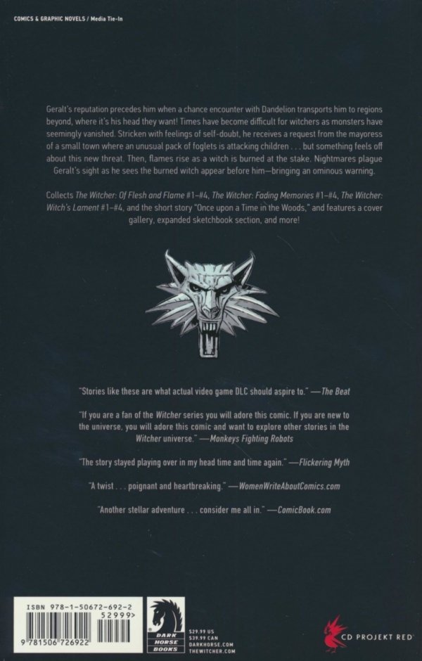 WITCHER OMNIBUS VOL 02 TP [9781506726922]