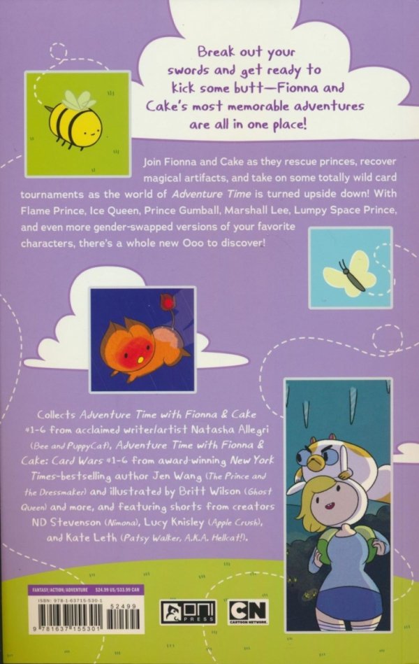 ADVENTURE TIME THE FIONNA AND CAKE COMPENDIUM VOL 01 TP [9781637155301]