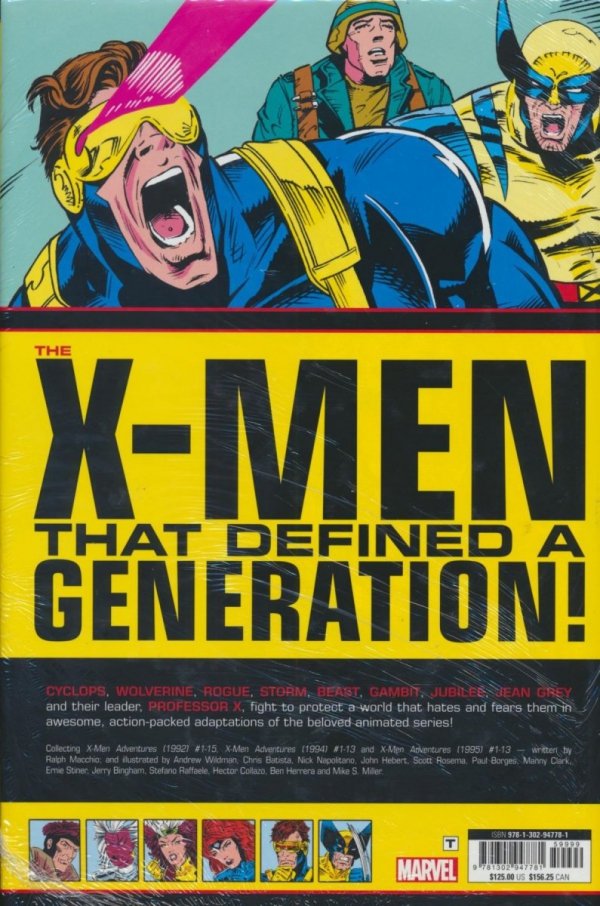 X-MEN THE ANIMATED SERIES THE ADAPTATIONS OMNIBUS HC [VARIANT] [9781302947781] **promocja TOMY**