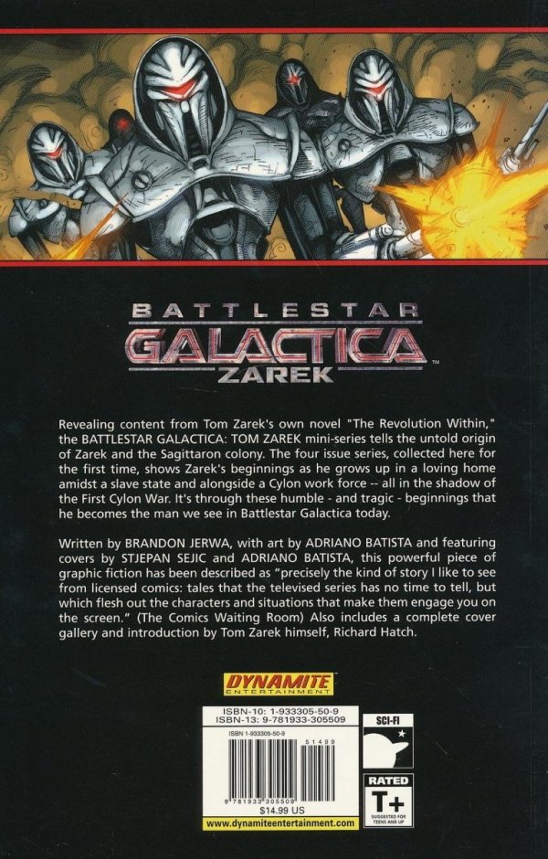 BATTLESTAR GALACTICA ZAREK VOL 01 TP [STANDARD] [9781933305509] **promocja TOMY**