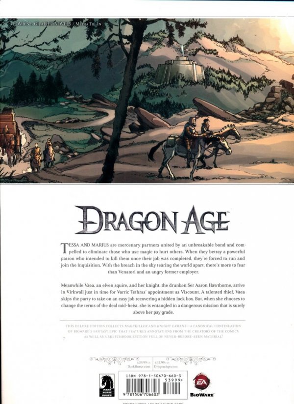 DRAGON AGE LIBRARY EDITION VOL 02 HC [9781506706603] **promocja TOMY**