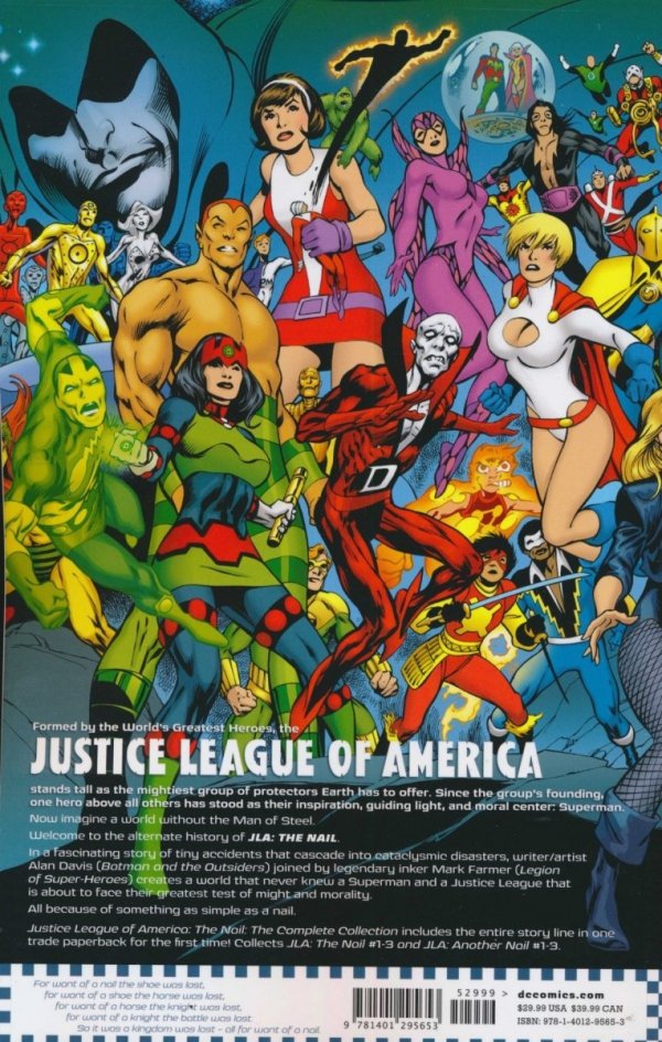 JUSTICE LEAGUE OF AMERICA THE NAIL TP [9781401295653] **promocja TOMY**