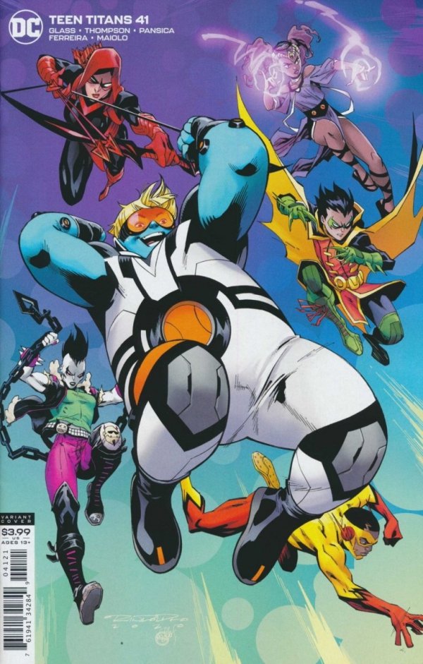 TEEN TITANS [34284] #41 CVR B [76194134284904121] **promocja ZESZYTY**
