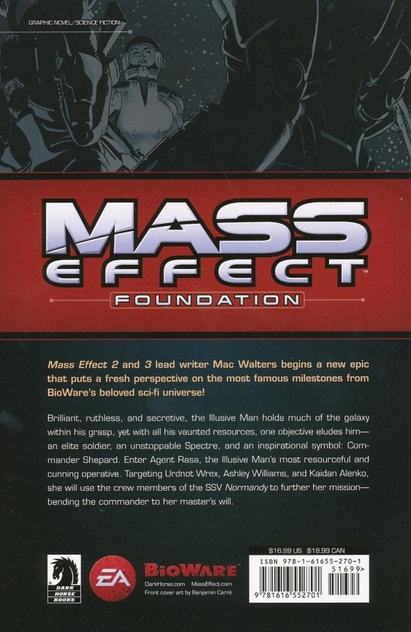 MASS EFFECT FOUNDATION VOL 01 TP [9781616552701]