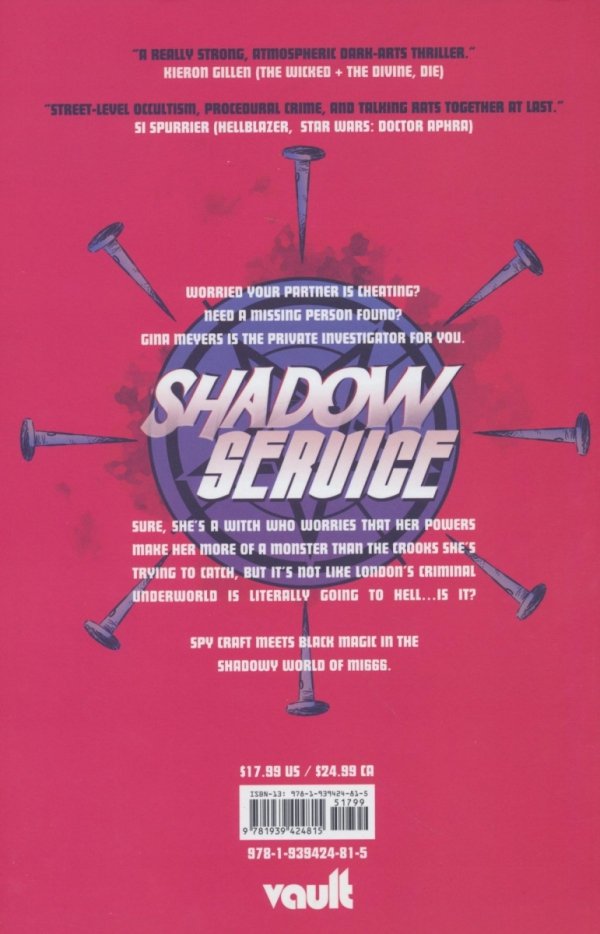 SHADOW SERVICE VOL 01 TP [9781939424815] **promocja TOMY**