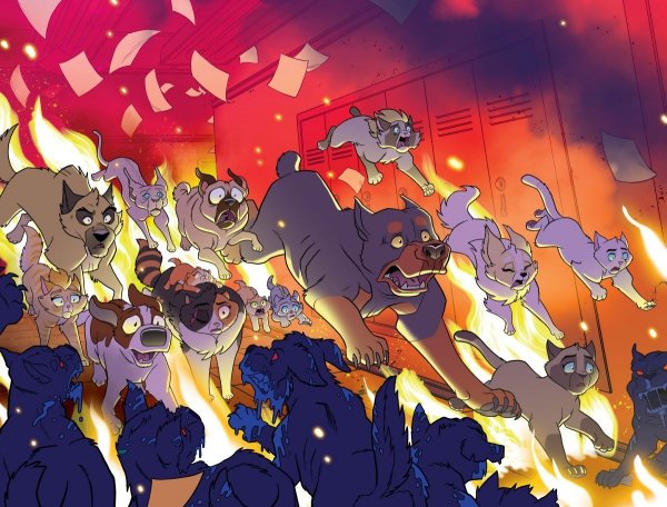 FERAL #25 CVR F TRISH FORSTNER AND TONE RODRIGUEZ FOIL WRAPAROUND VAR [70985303949502561]
