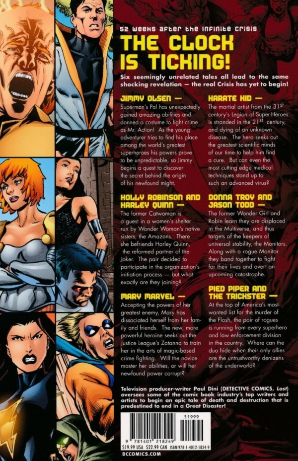 COUNTDOWN TO FINAL CRISIS 38-26 TP [9781401218249]