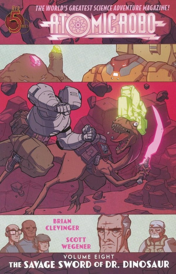 ATOMIC ROBO VOL 08 AND THE SAVAGE SWORD OF DR DINOSAUR TP [9780986898563] **promocja TOMY**