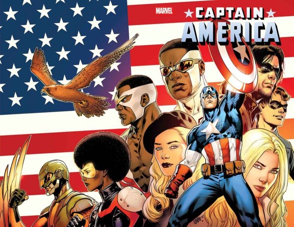 CAPTAIN AMERICA #13 CAFU SEMIQUINCENTENNIAL WRAPAROUND VARIANT [75960621146301351]