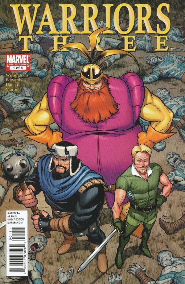 WARRIORS THREE #01 CVR A [75960607326900111]