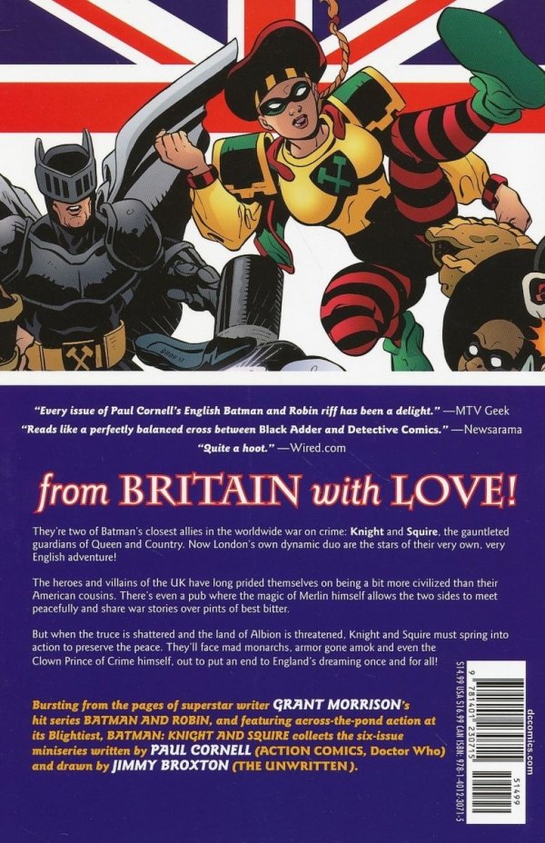 BATMAN KNIGHT AND SQUIRE TP [9781401230715]