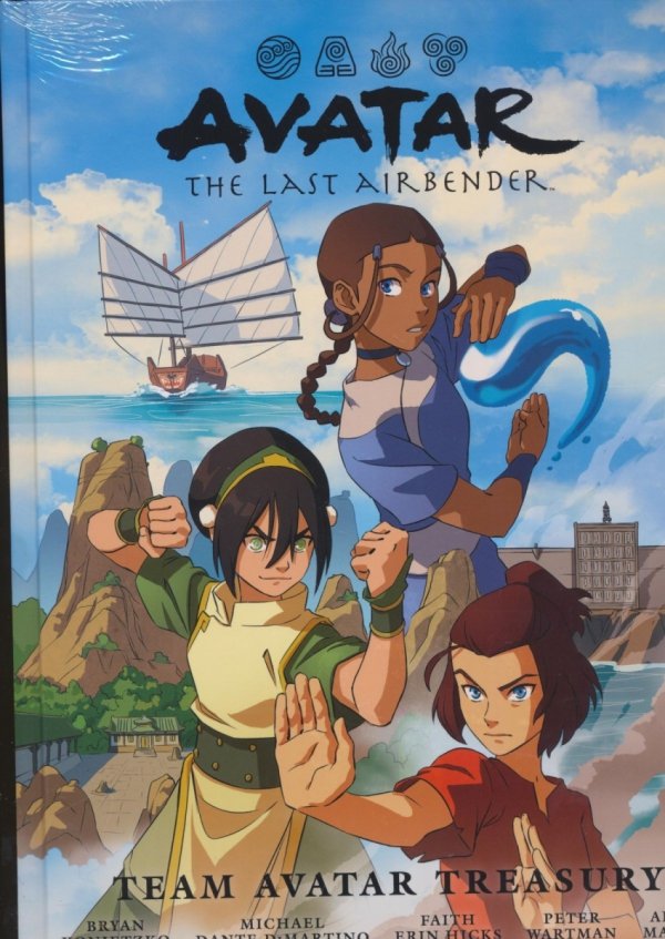 AVATAR THE LAST AIRBENDER TEAM AVATAR TREASURY LIBRARY EDITION HC [9781506746753]