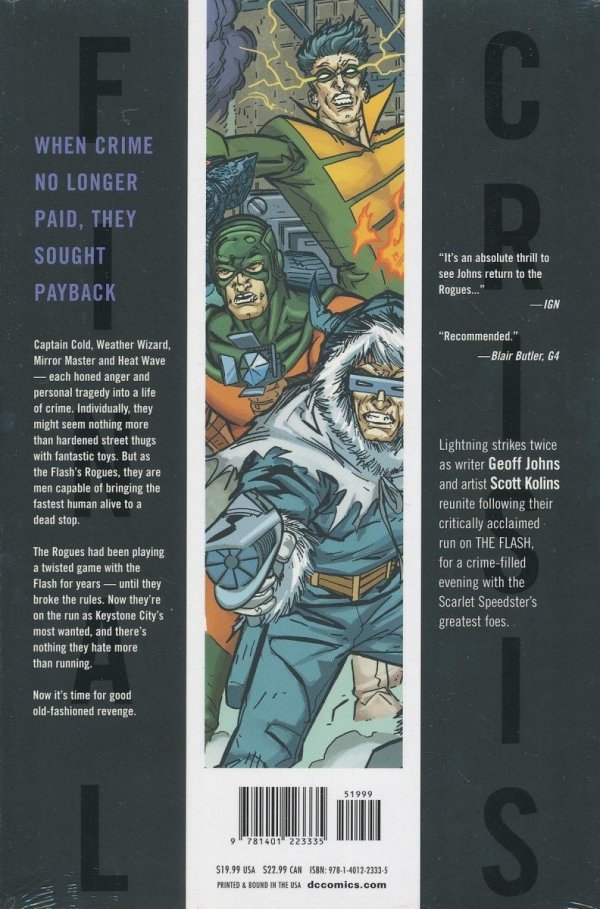FINAL CRISIS ROGUES REVENGE HC [9781401223335]