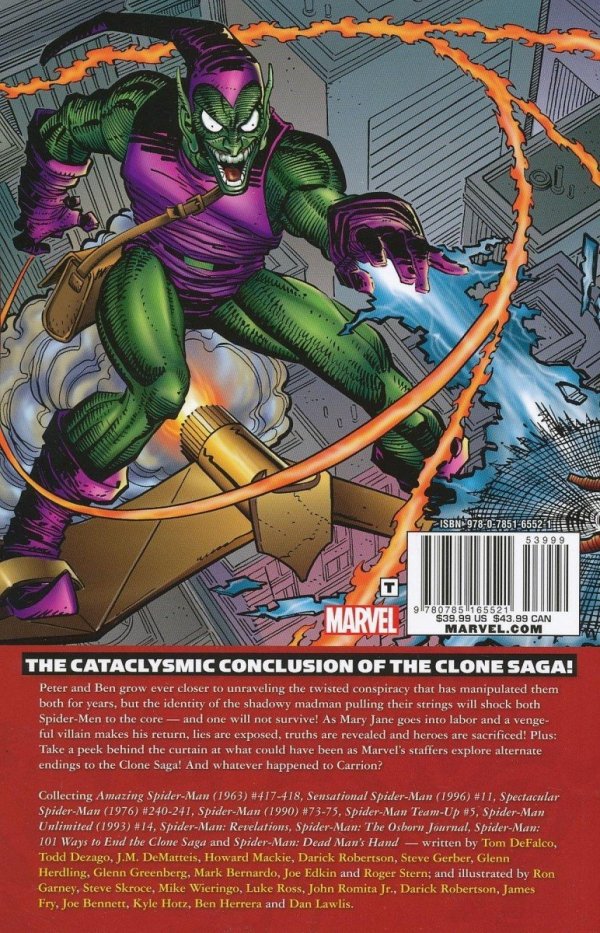 SPIDER-MAN THE COMPLETE BEN REILLY EPIC VOL 06 TP [9780785165521] **promocja TOMY**