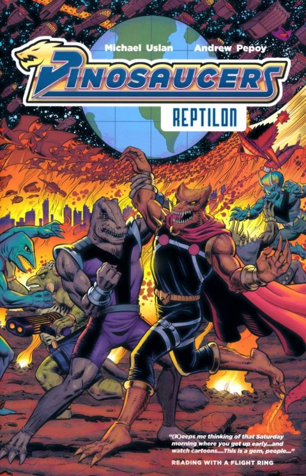 DINOSAUCERS VOL 01 REPTILON TP [9781941302996] **promocja TOMY**