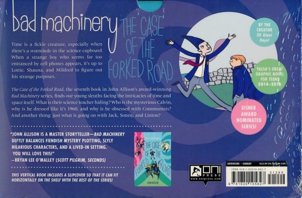 BAD MACHINERY POCKET EDITION VOL 07 THE CASE OF THE FORKED ROAD GN [9781620105627]