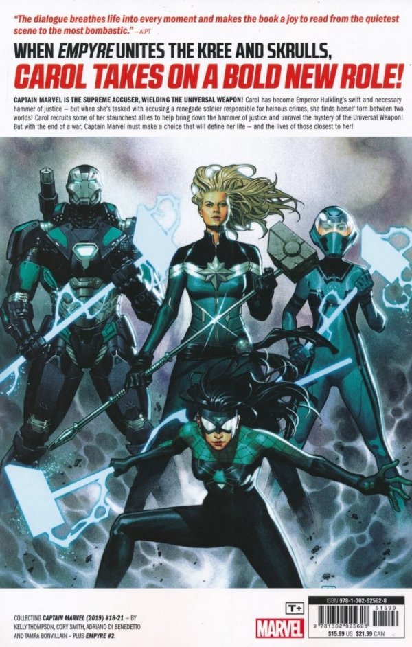 CAPTAIN MARVEL VOL 04 ACCUSED TP [9781302925628]