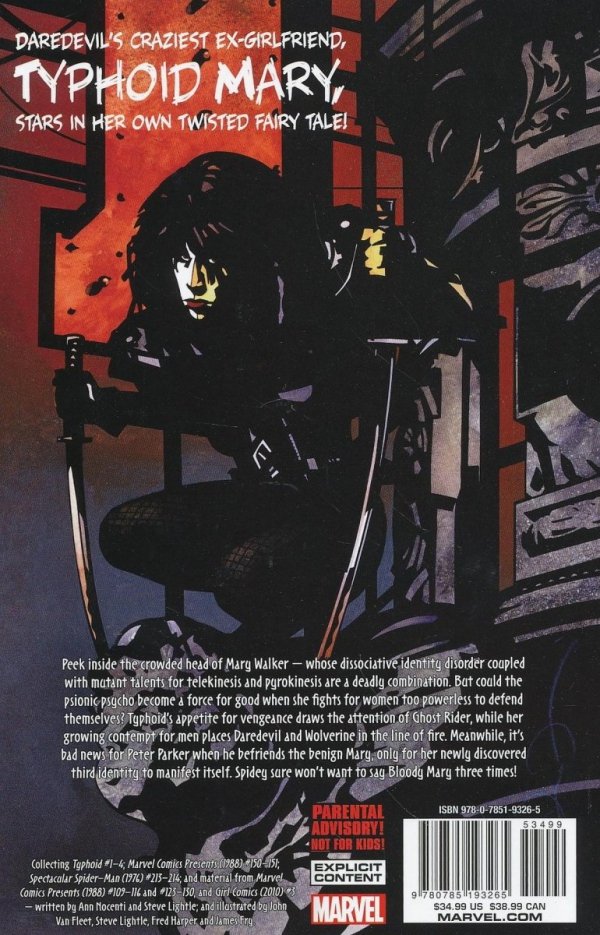 DAREDEVIL TYPHOIDS KISS TP [9780785193265] **PROMOCJA TOMY**