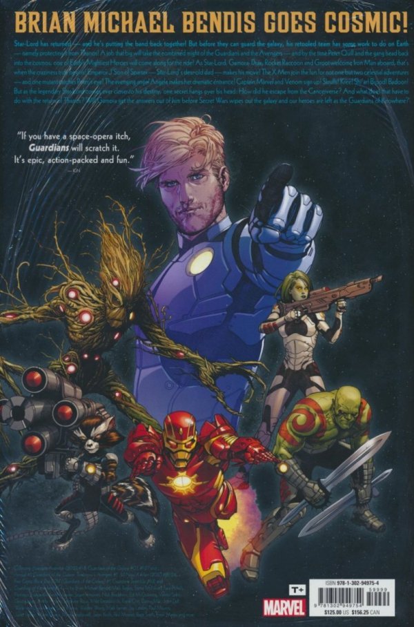 GUARDIANS OF THE GALAXY BY BRIAN MICHAEL BENDIS OMNIBUS HC [VARIANT] [9781302949754] **promocja TOMY**