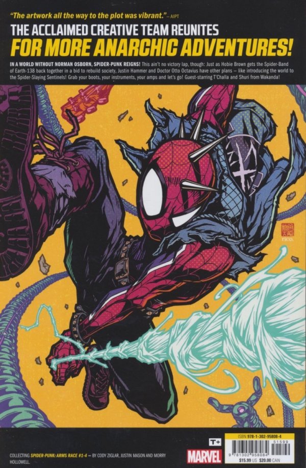 SPIDER-PUNK ARMS RACE TP [9781302958084]