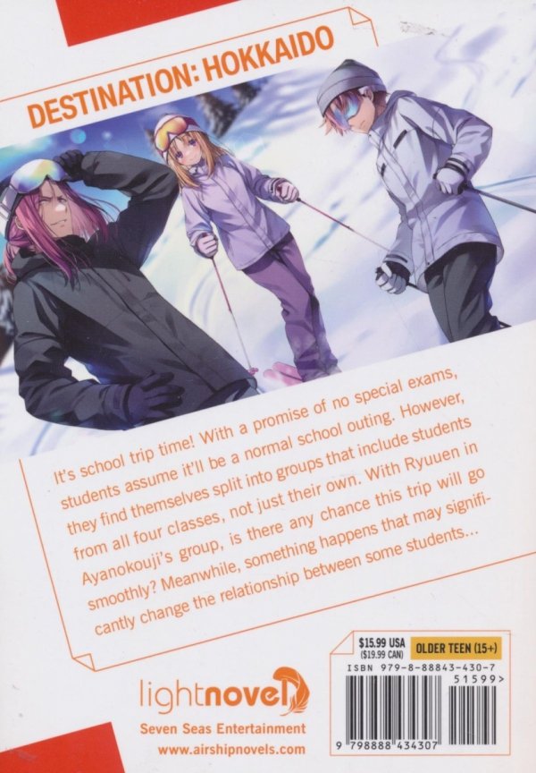 CLASSROOM OF THE ELITE YEAR 2 LIGHT NOVEL VOL 08 TP [9798888434307]