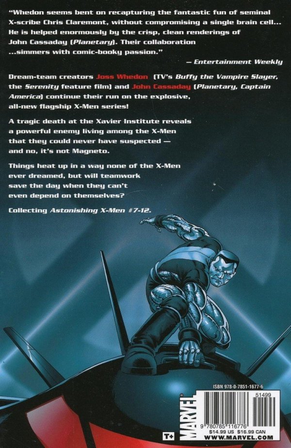 ASTONISHING X-MEN VOL 02 DANGEROUS TP [9780785116776] **promocja TOMY**