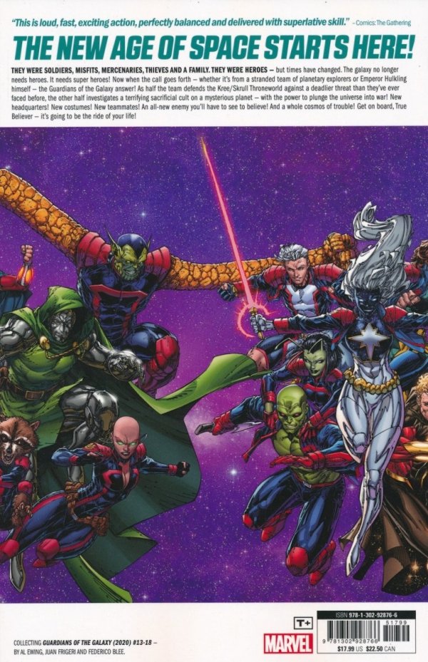 GUARDIANS OF THE GALAXY VOL 03 WERE SUPER HEROES TP [9781302928766]