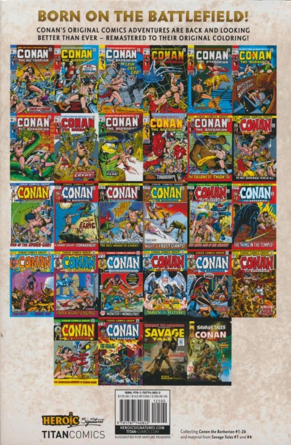 CONAN THE BARBARIAN THE ORIGINAL COMICS OMNIBUS VOL 01 HC [STANDARD] [9781787740822]
