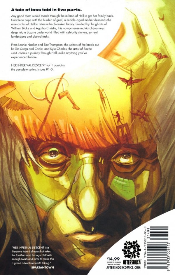 HER INFERNAL DESCENT VOL 01 CONTRAPASSO TP [9781935002413] **promocja TOMY**