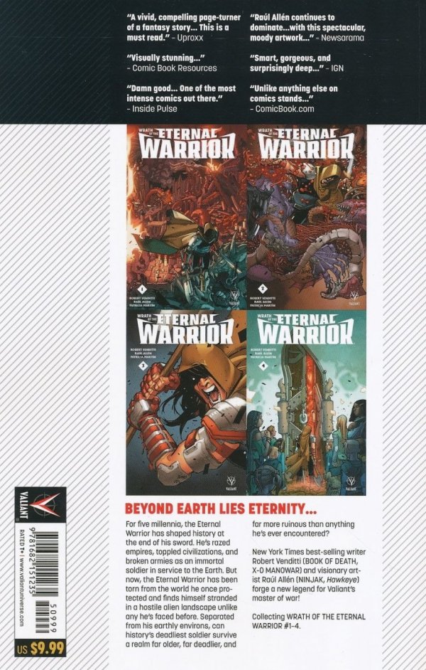 WRATH OF THE ETERNAL WARRIOR VOL 01 RISEN TP [9781682151235]