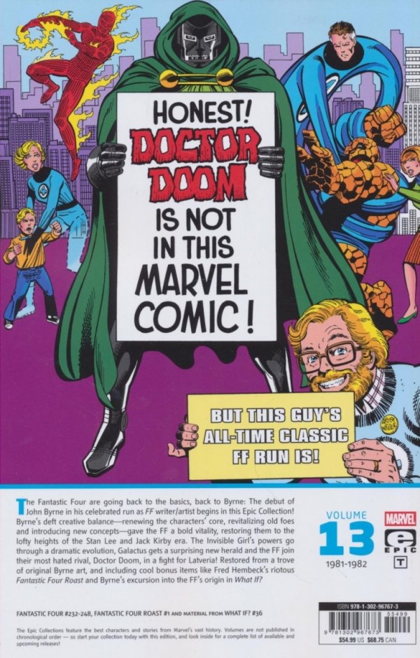 FANTASTIC FOUR EPIC COLLECTION BACK TO THE BASICS TP [9781302967673]